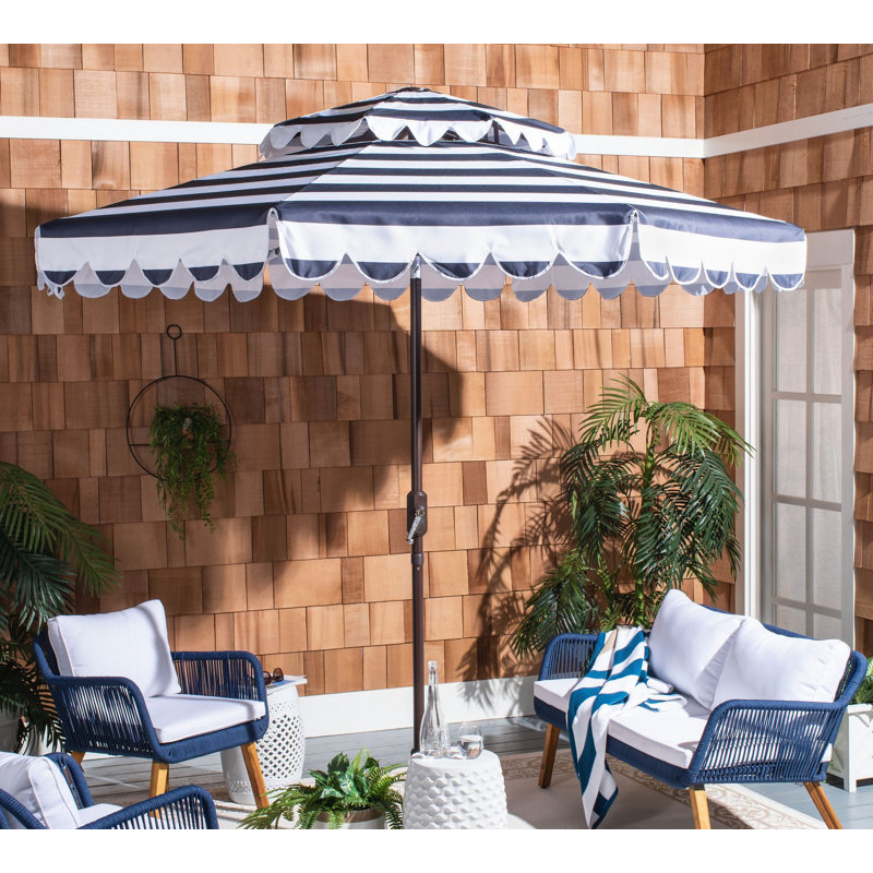 Beachcrest Home Cheriton 101.2'' Beach Umbrella Wayfair